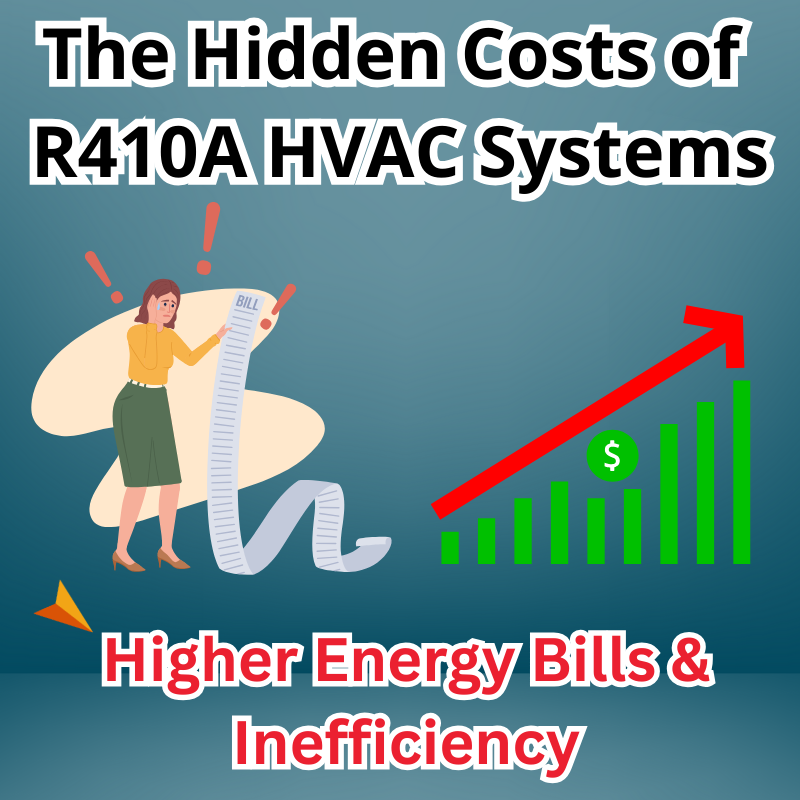 The Hidden Costs of R410A HVAC Systems: Higher Energy Bills and Inefficiency