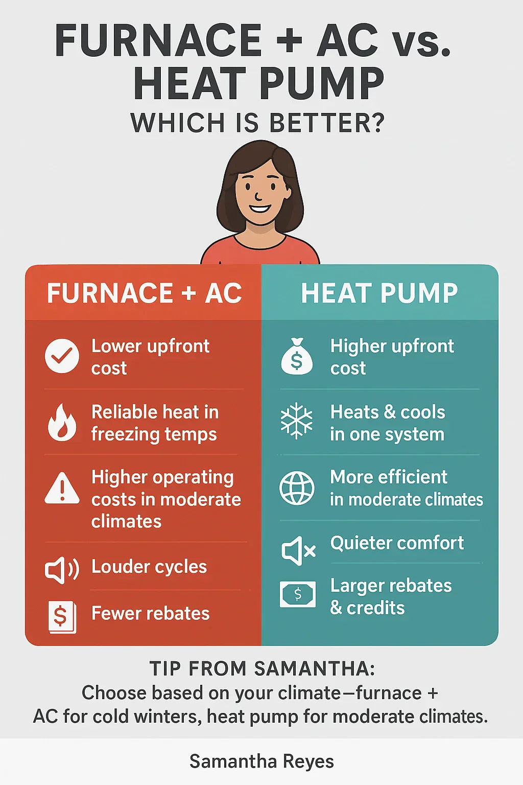 60,000 BTU Furnace + AC vs. Heat Pump Which Is Better for Your Home