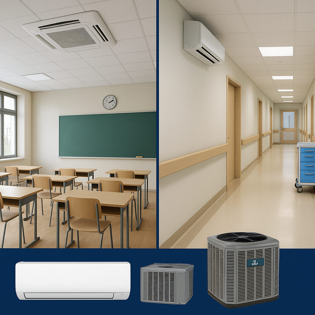 A2L Refrigerants in Schools and Hospitals: Safer HVAC for Smarter, Healthier Buildings