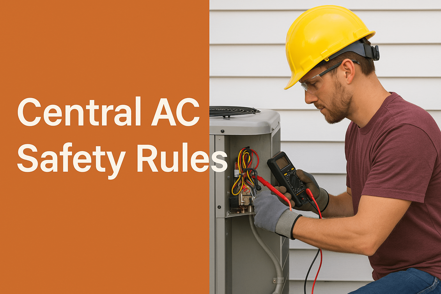 Central AC Safety Rules (1.5–5 Ton): 9 Must-Follow Tips for Safe, Efficient Operation