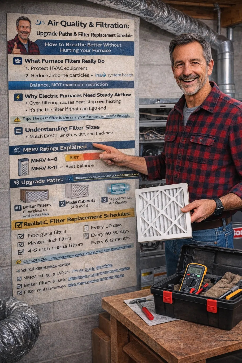 Air Quality & Filtration Upgrade Paths & Filter Replacement Schedules