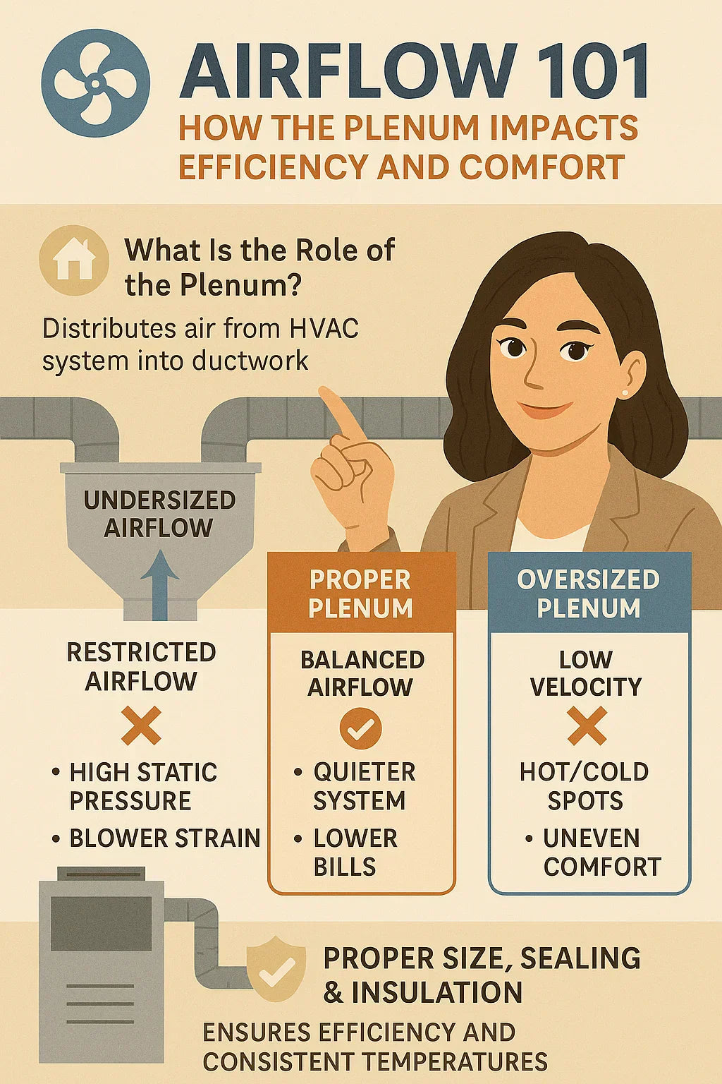 Airflow 101 How the Plenum Impacts Efficiency and Comfort