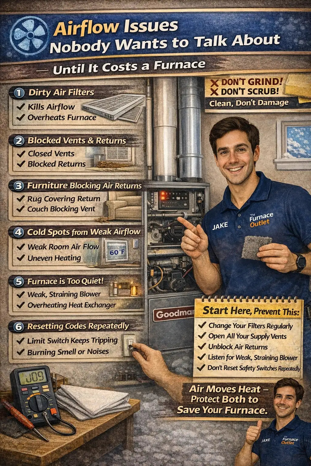 Airflow Issues Nobody Wants to Talk About — Until It Costs a Furnace