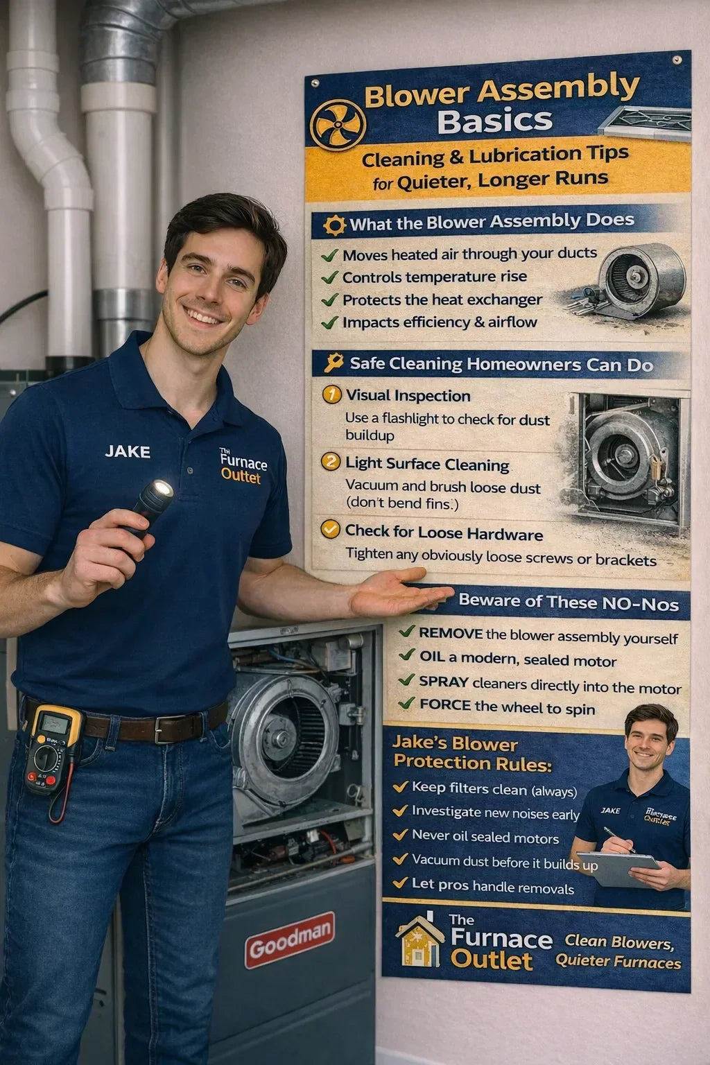 Blower Assembly Basics Cleaning & Lubrication Tips for Quieter, Longer Runs