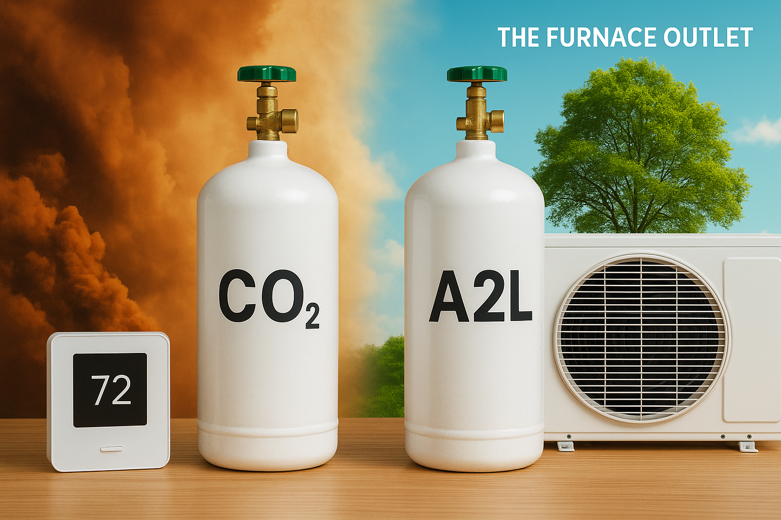 CO₂ vs. A2L: Choosing the Right Refrigerant for a Safer, Greener HVAC Future