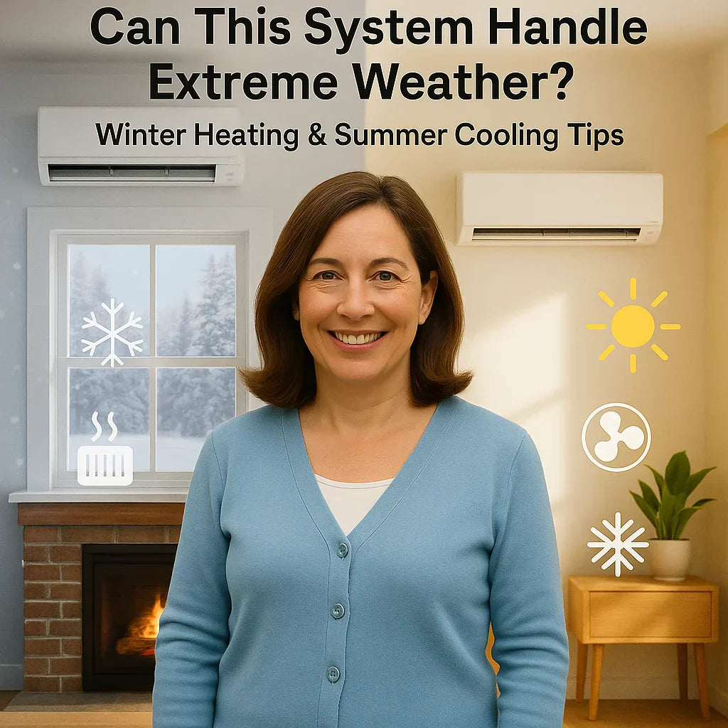 Can This System Handle Extreme Weather Winter Heating & Summer Cooling Tips