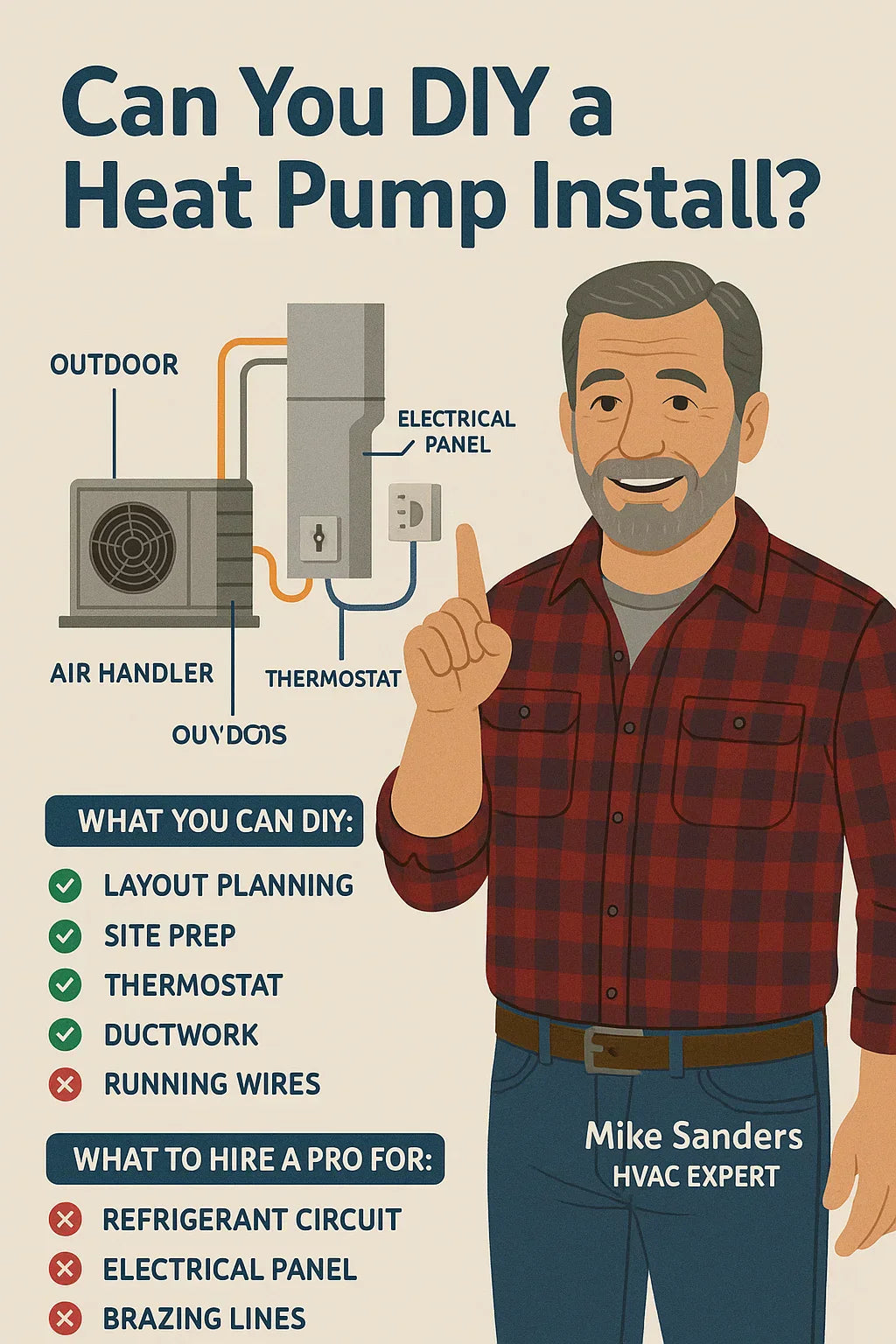 Can You DIY a Heat Pump Install? What Homeowners Should Know