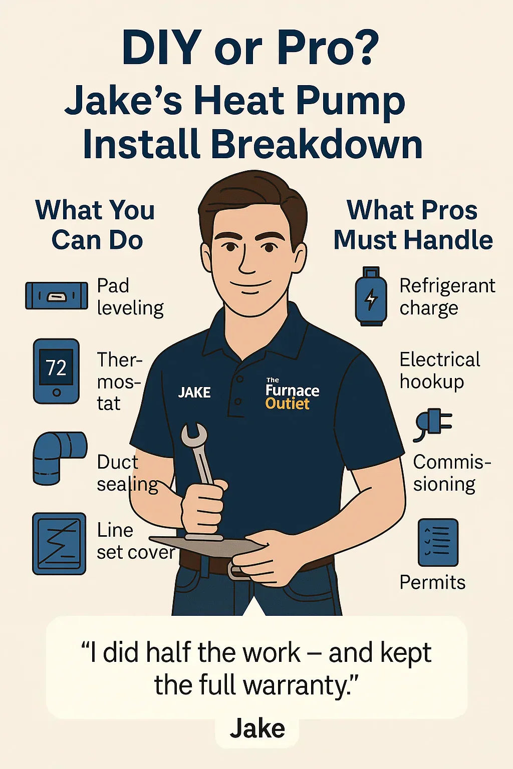 Can You Install a Heat Pump on Your Own? Important Information for Homeowners to know