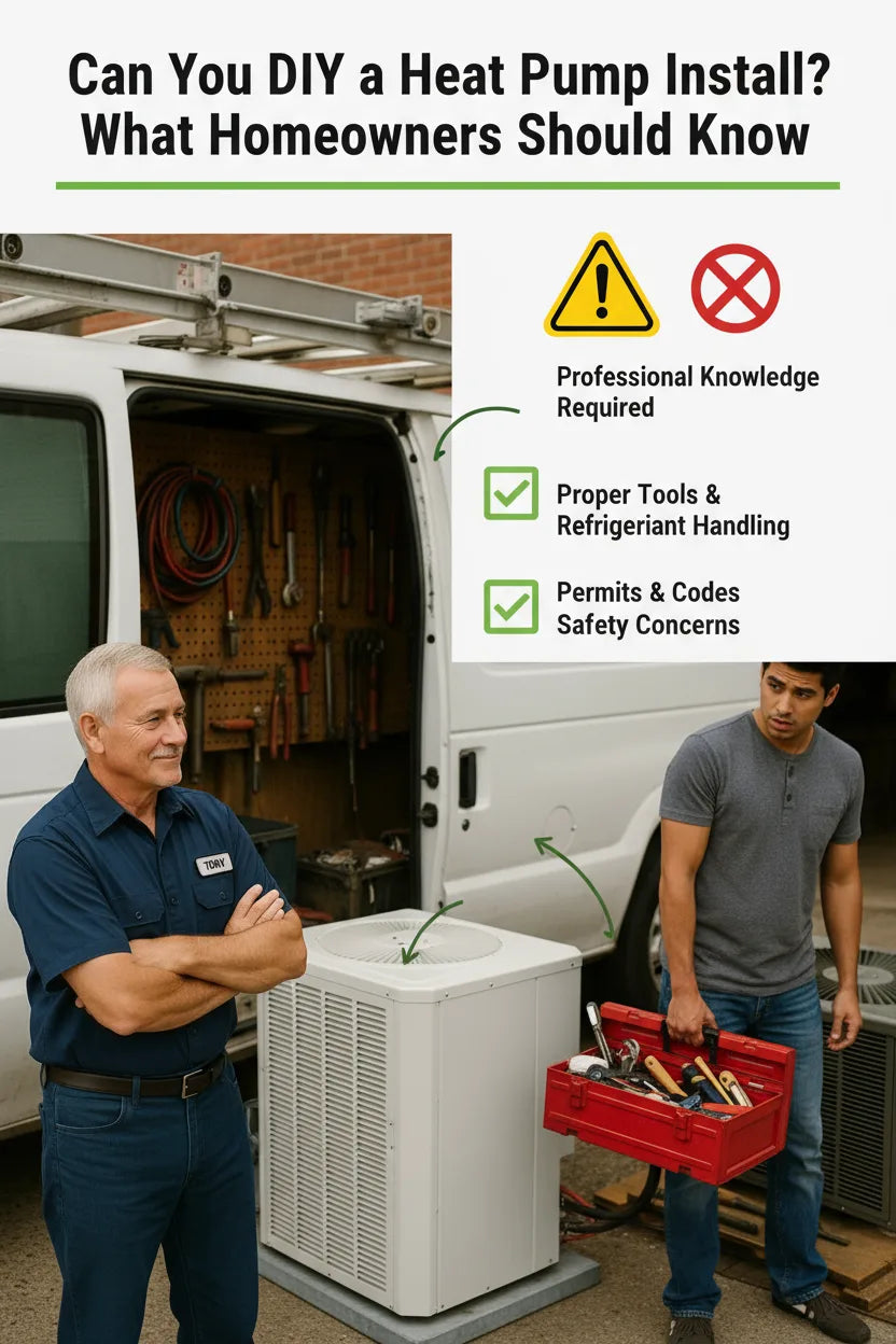 Can You DIY a Heat Pump Install What Homeowners Should Know
