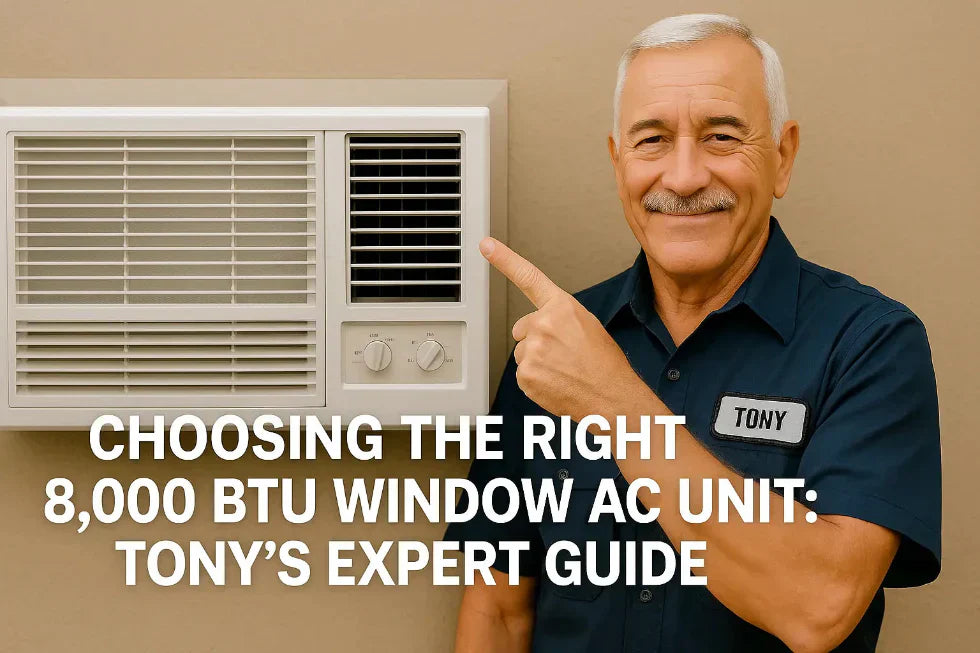 Choosing the Right 8,000 BTU Window AC Unit Tony’s Expert Guide