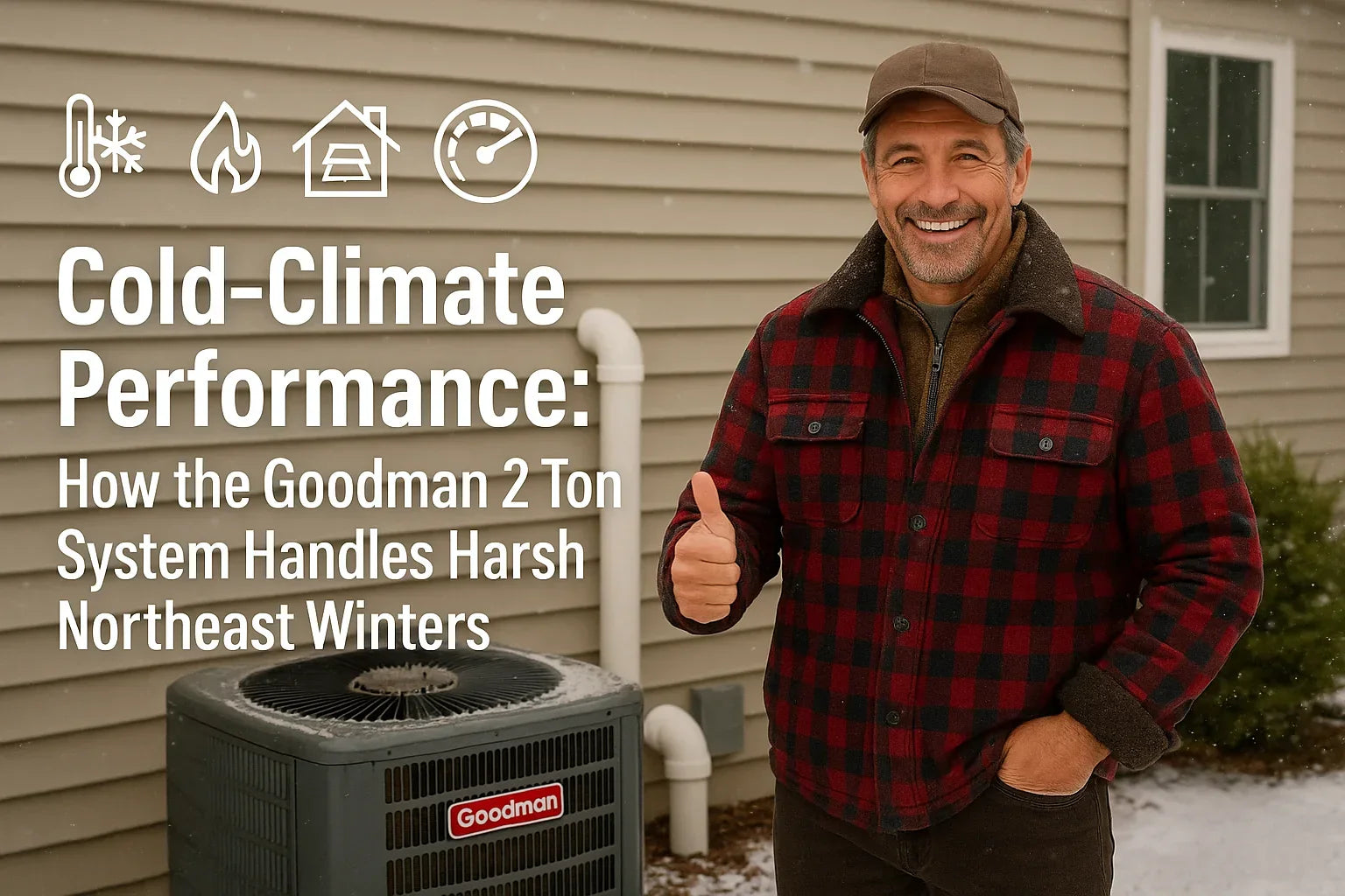 Cold-Climate Performance: How the Goodman 2 Ton System Handles Harsh Northeast Winters