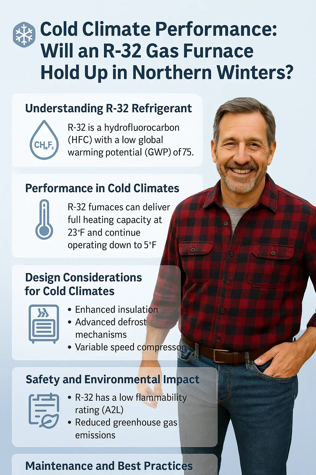 Cold Climate Performance Will an R-32 Gas Furnace Hold Up in Northern Winters
