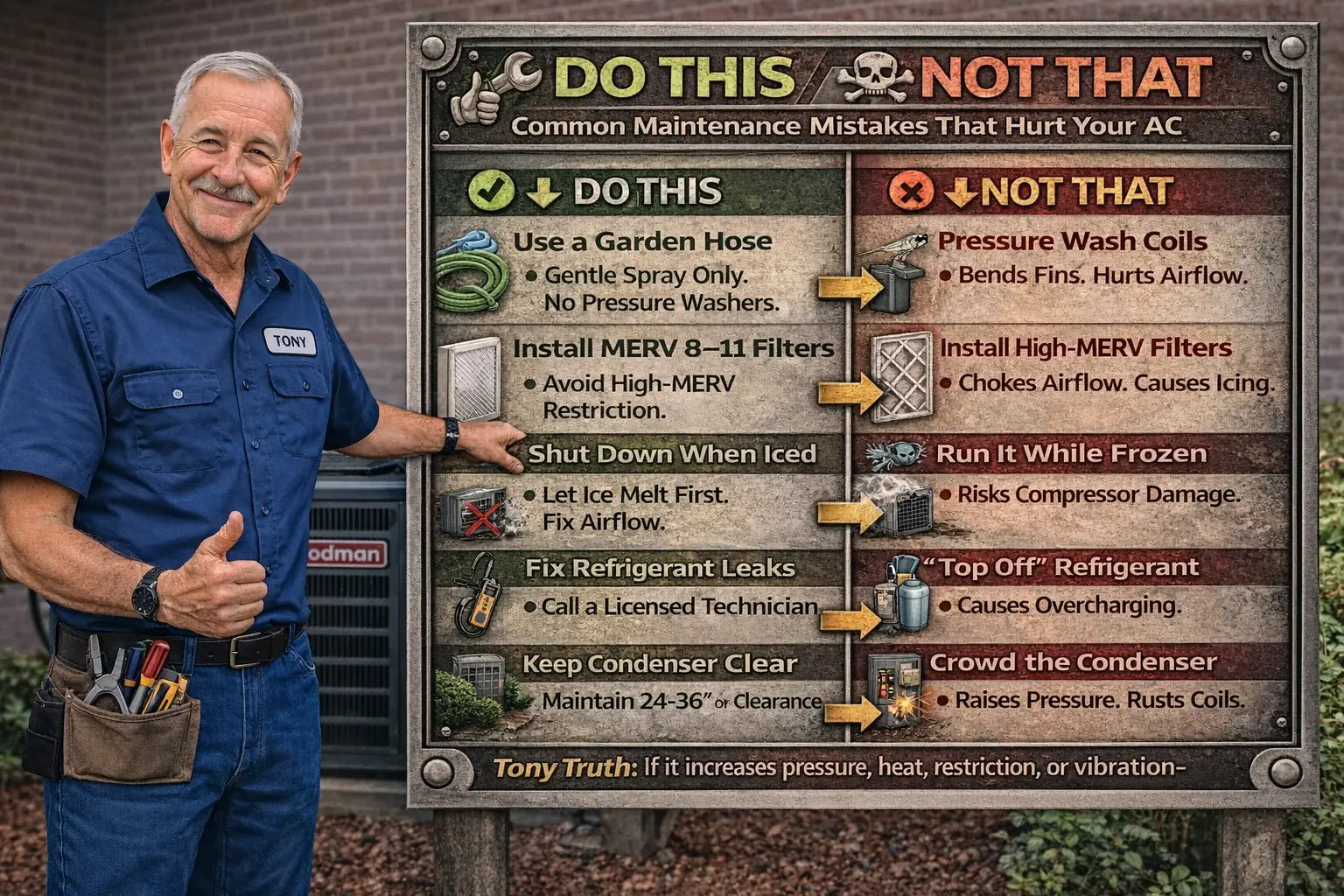 Common Maintenance Mistakes That Actually Hurt Your AC