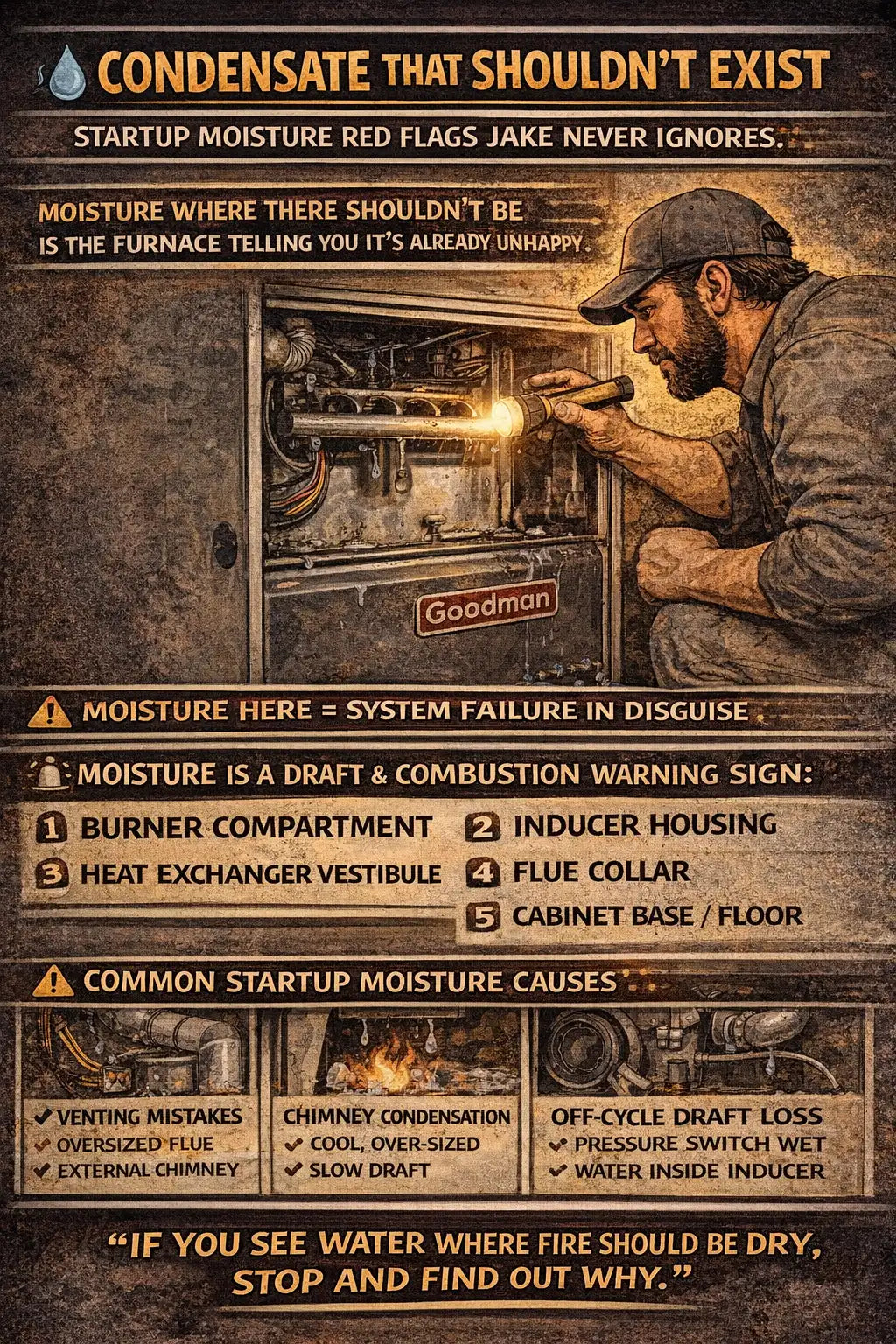 Condensate That Shouldn’t Exist Startup Moisture Red Flags Jake Never Ignores