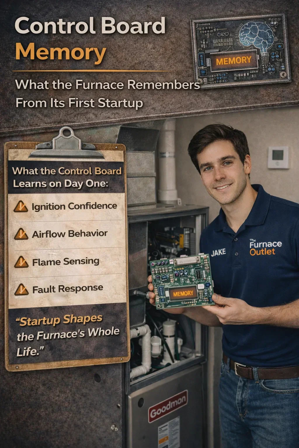 Control Board Memory What the Furnace Remembers From Its First Startup