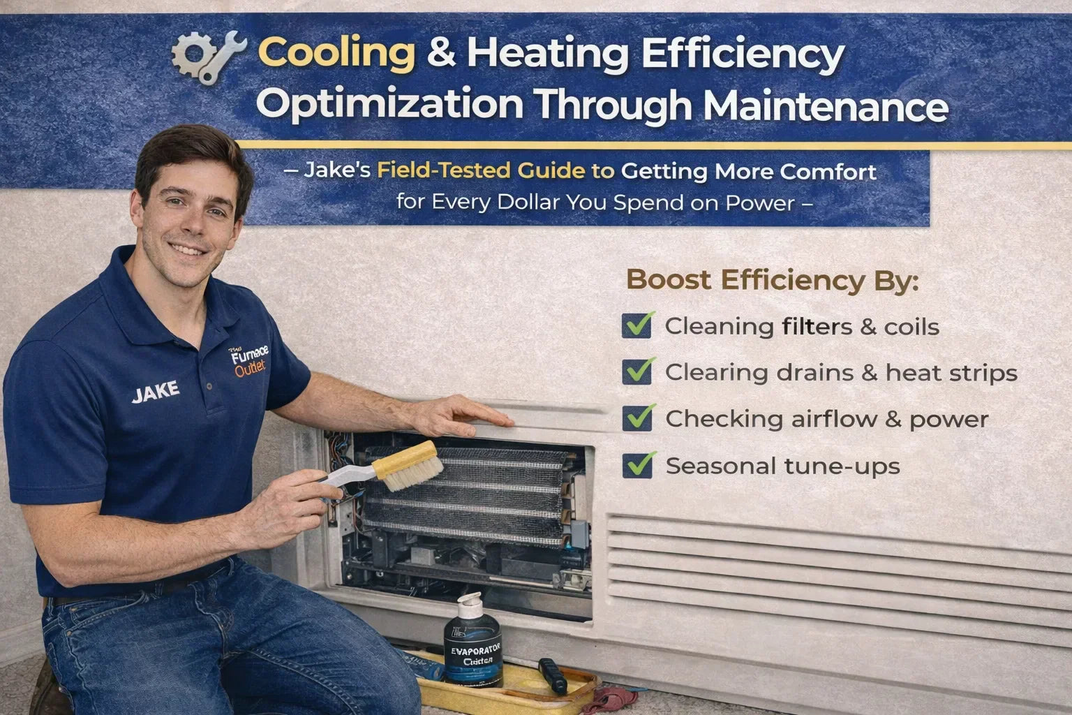 Cooling & Heating Efficiency Optimization Through Maintenance