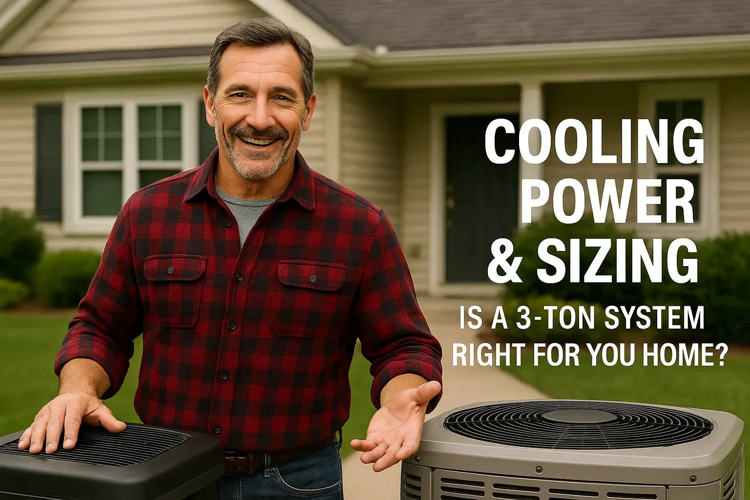 Cooling Power & Sizing Is a 3-Ton R-32 System Right for Your Home