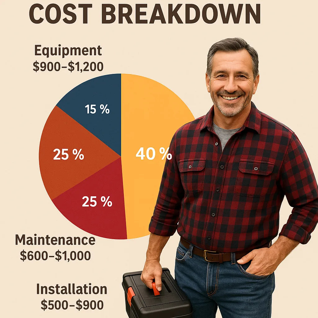 Cost Breakdown Equipment, Installation, Energy Use & Long-Term Value