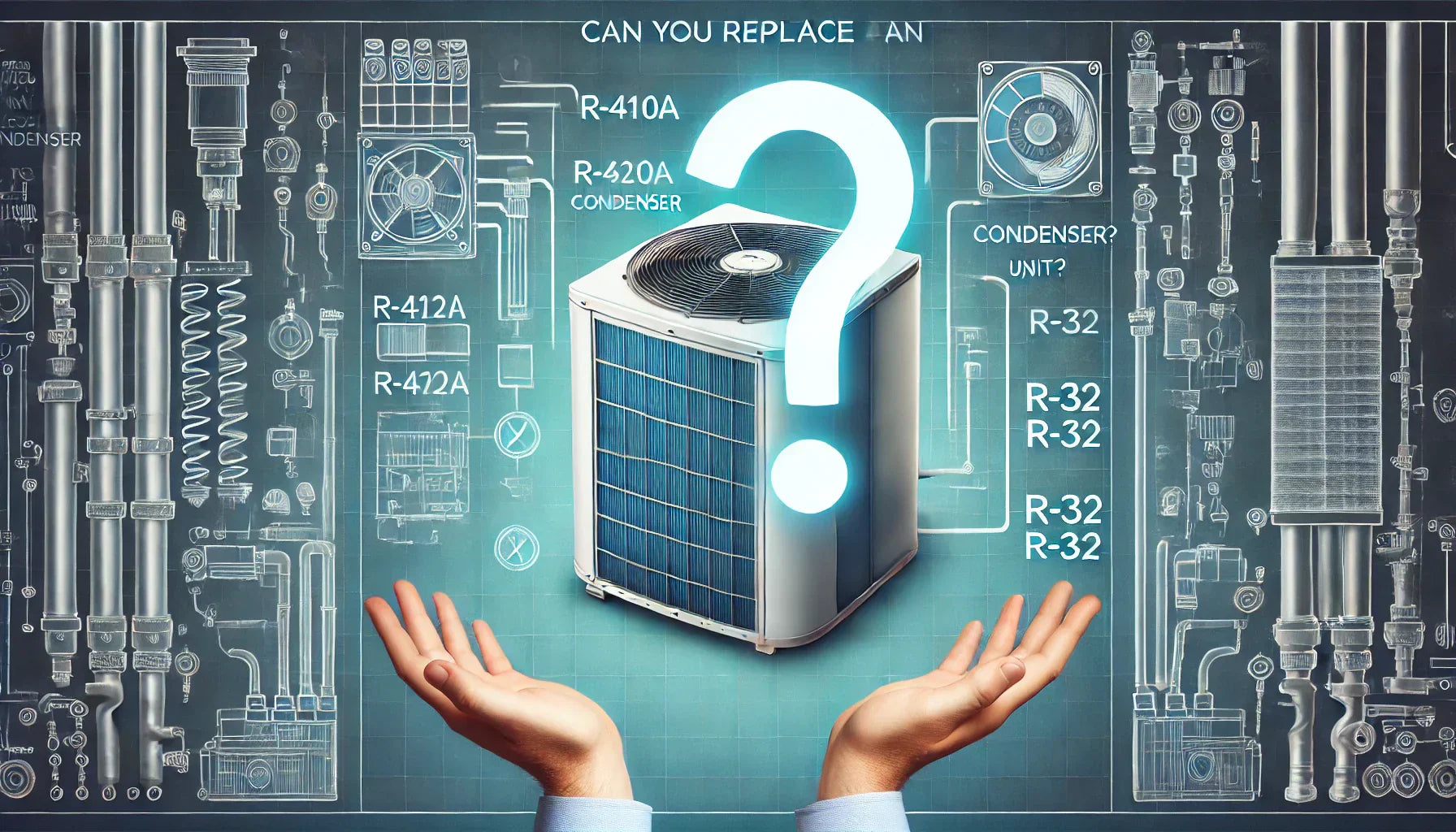Can You Replace an R-410A Condenser with an R-32 Model?