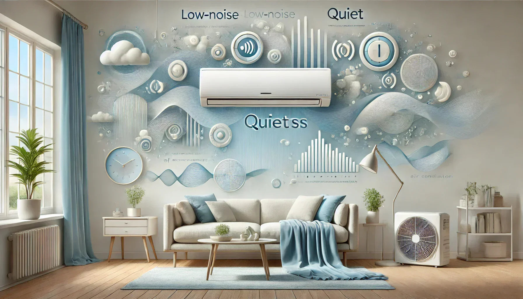 Image of Best Quiet AC: Top Low-Noise Air Conditioners for Your Home