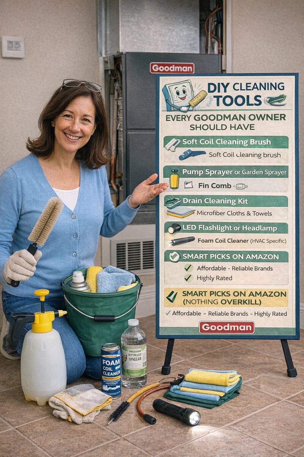 DIY Cleaning Tools Every Goodman Owner Should Have (With Smart Amazon Picks)