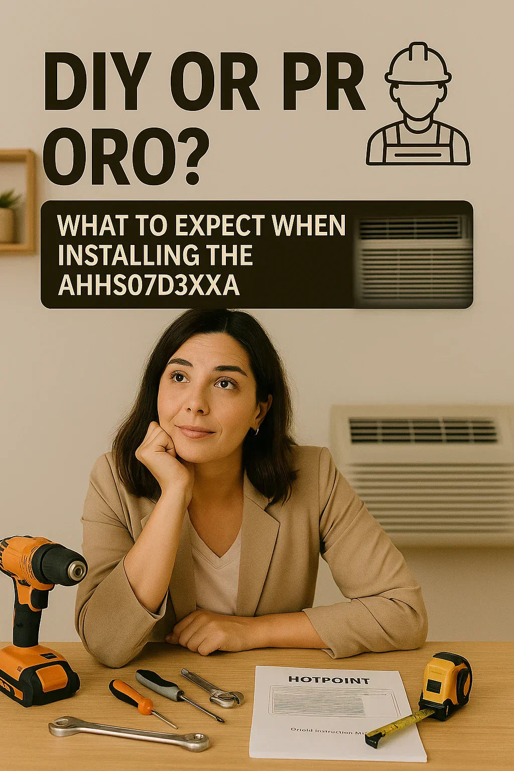 DIY or Pro What to Expect When Installing the AHHS07D3XXA