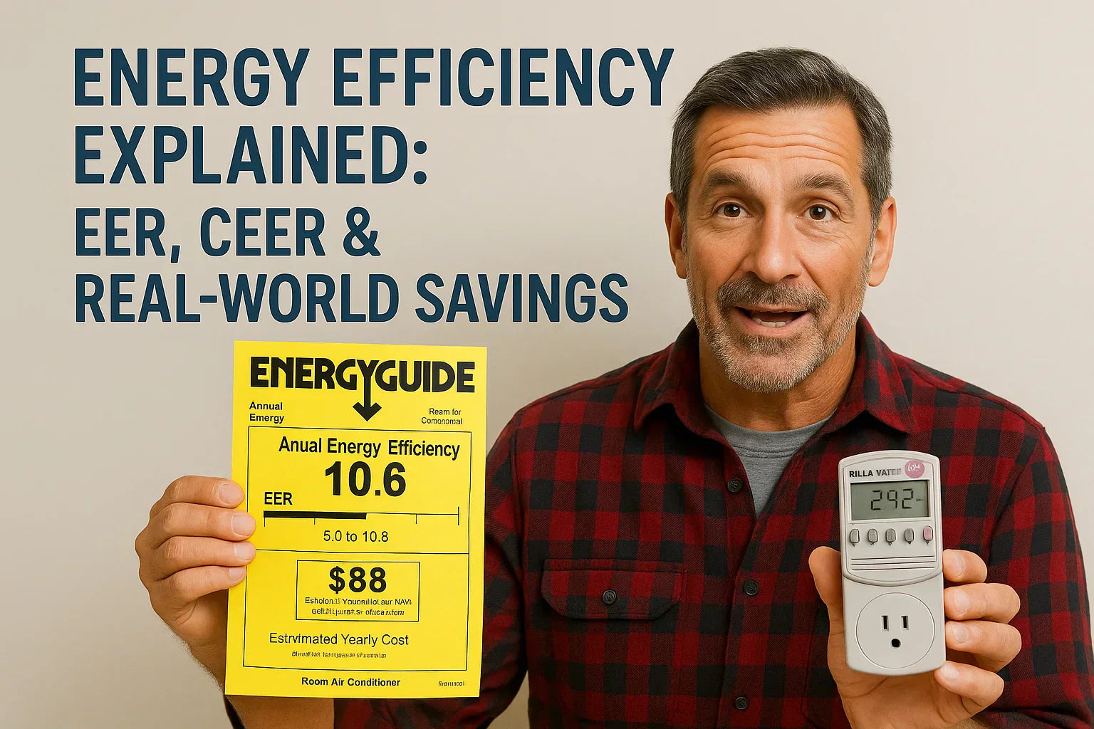 Energy Efficiency Explained: Understanding EER, CEER & Real-World Savings