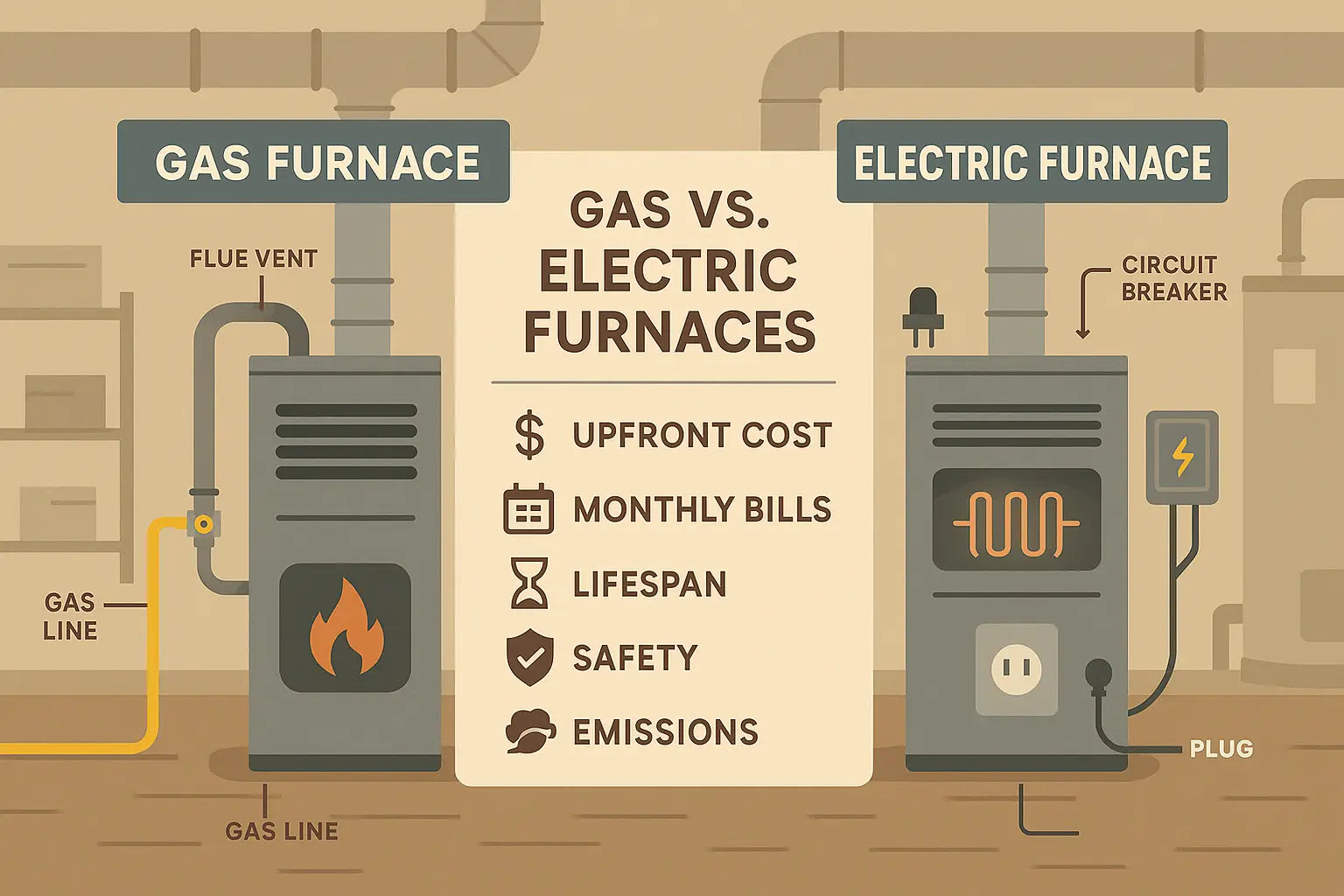Gas vs. Electric Furnaces: Which is Better?
