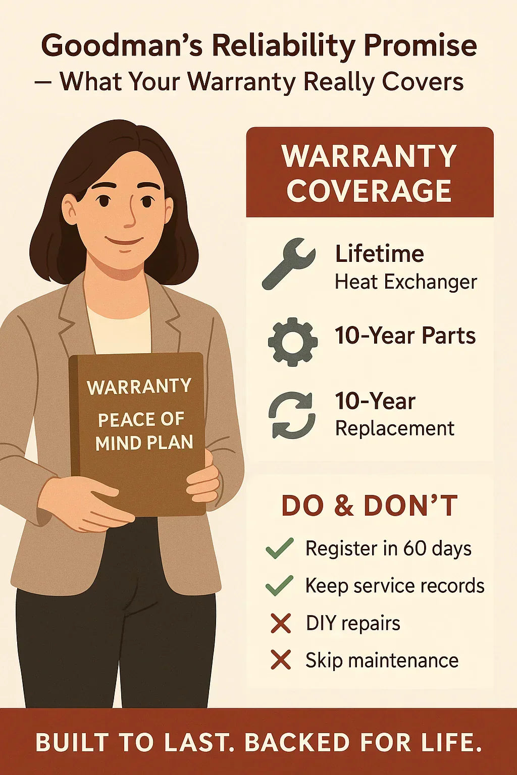 Goodman’s Reliability Promise — Understanding the Warranty and What It Covers