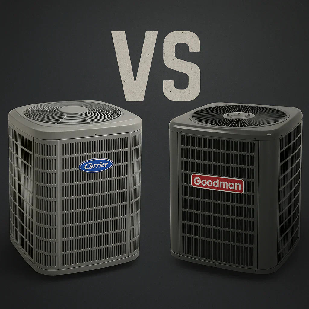 Goodman and Carrier 3 ton air conditioner