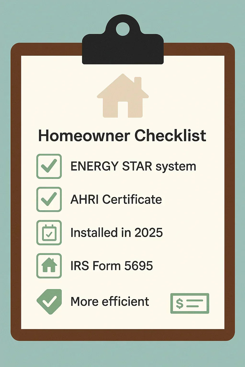 What Qualifies for a 2025 HVAC Tax Credit? A Homeowner’s Checklist