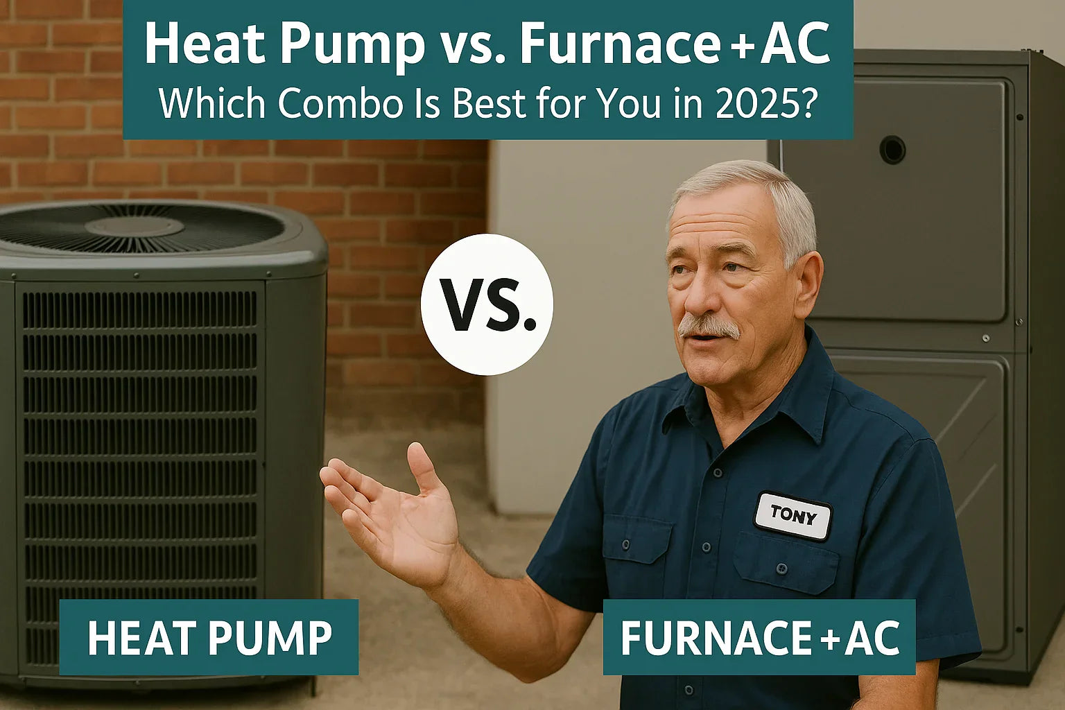 Heat Pump vs. Furnace + AC — Which Combo Is Best for You in 2025