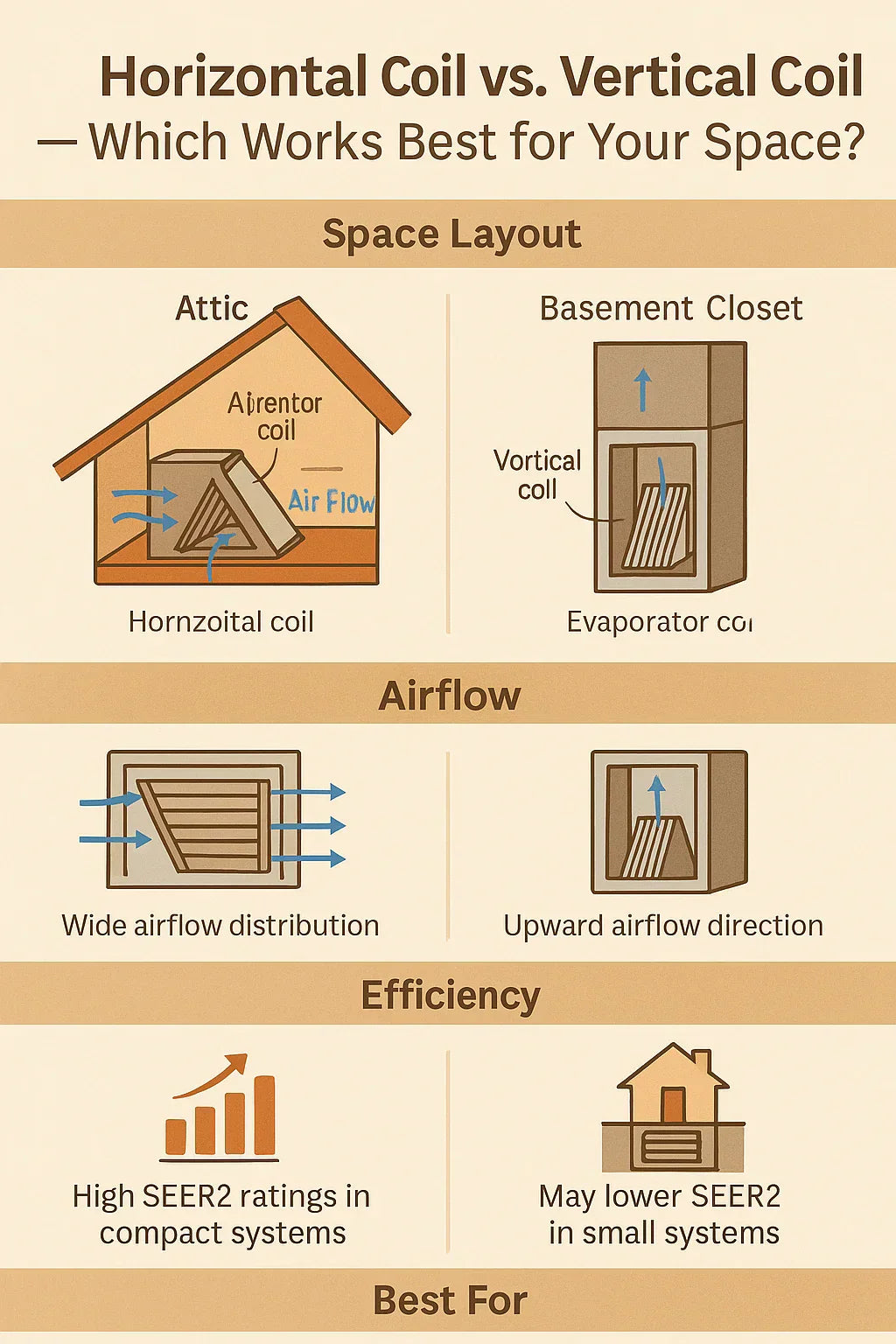 Horizontal Coil Advantage — Why Goodman’s Design Works Better in Tight Spaces
