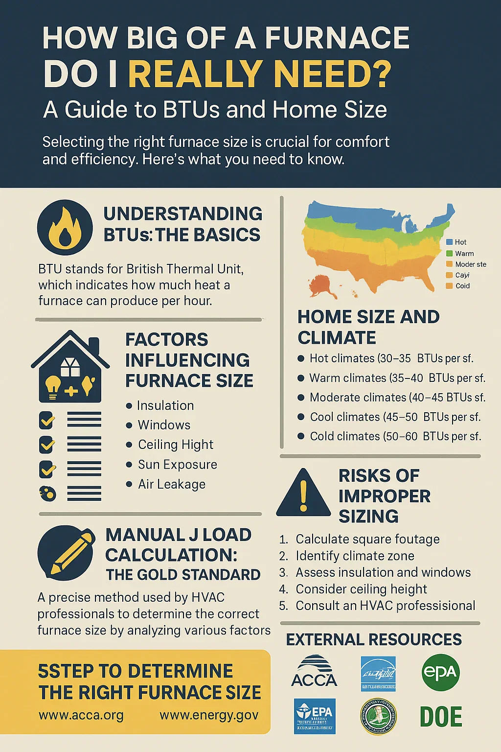 How Big of a Furnace Do I Really Need A Guide to BTUs and Home Size
