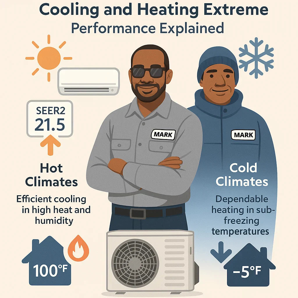 How Does This System Handle Extreme Weather Cooling and Heating Performance Explained