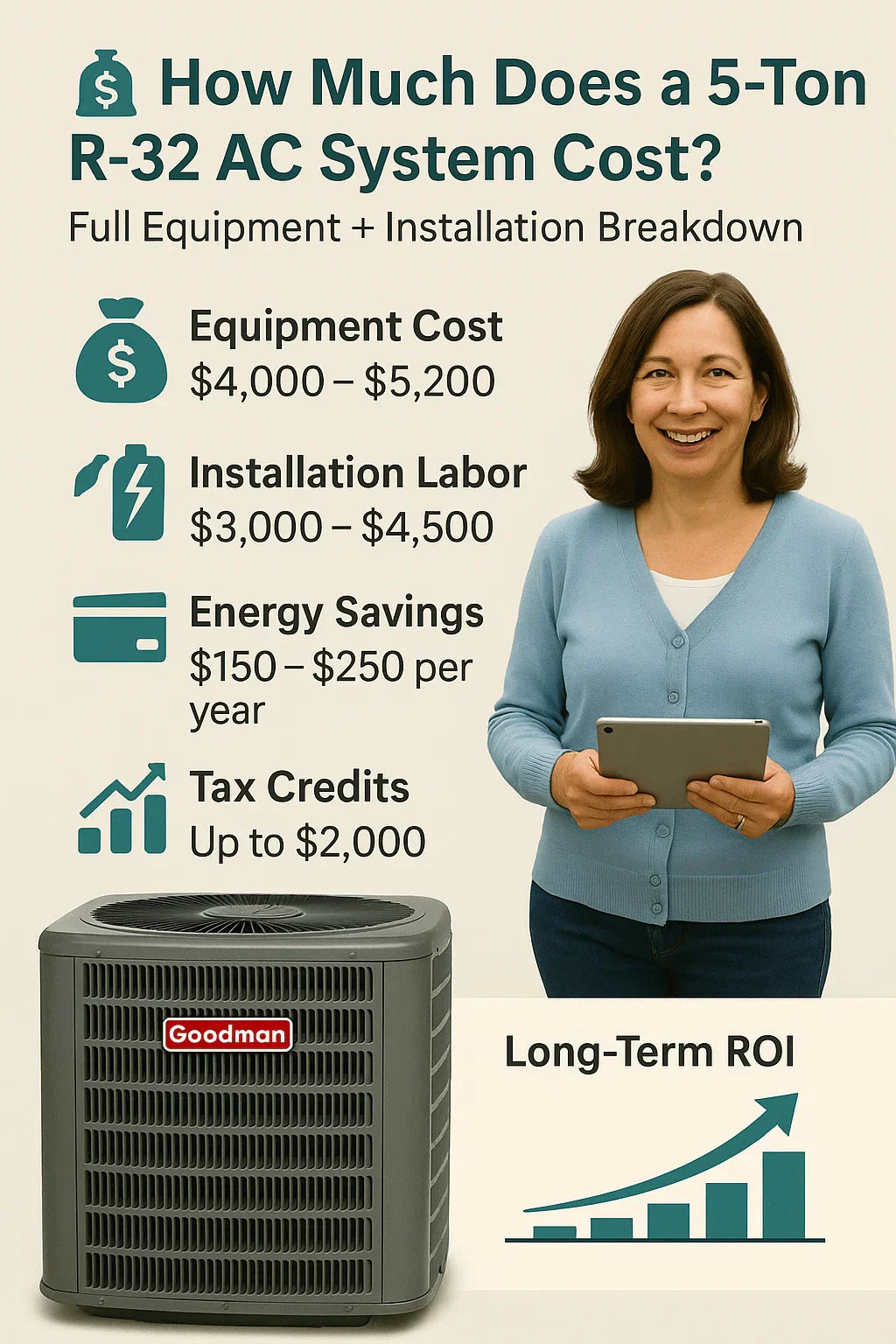 How Much Does a 5-Ton R-32 AC System Cost Full Equipment + Installation Breakdown