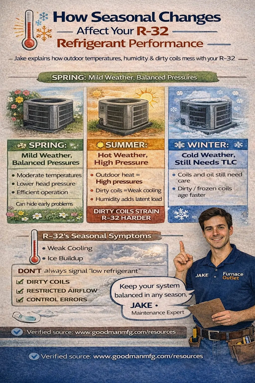 How Seasonal Changes Affect Your R-32 Refrigerant Performance
