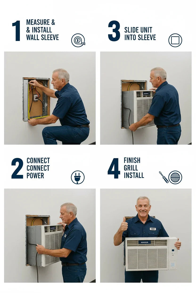 How to Install Your Amana PTAC Unit A Step-by-Step DIY Guide for Tony