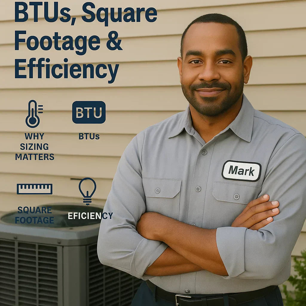 How to Size a Through-the-Wall AC BTUs, Square Footage & Efficiency
