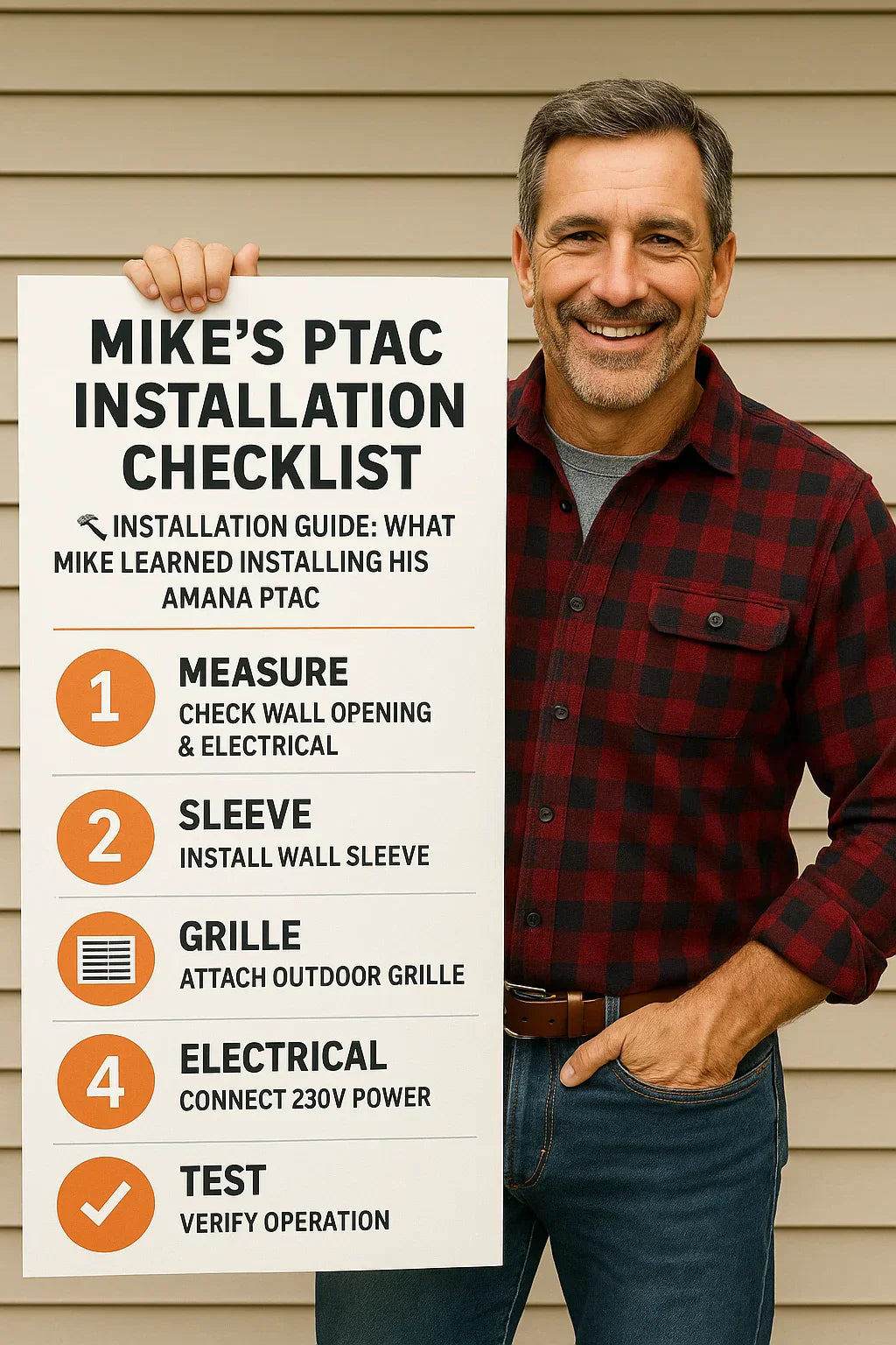 Installation Guide What Mike Learned Installing His Amana PTAC