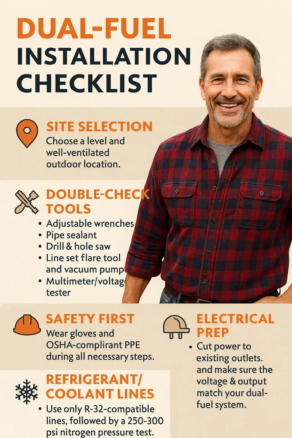Installation Guide What Mike Learned Installing His Goodman R-32 Dual-Fuel System