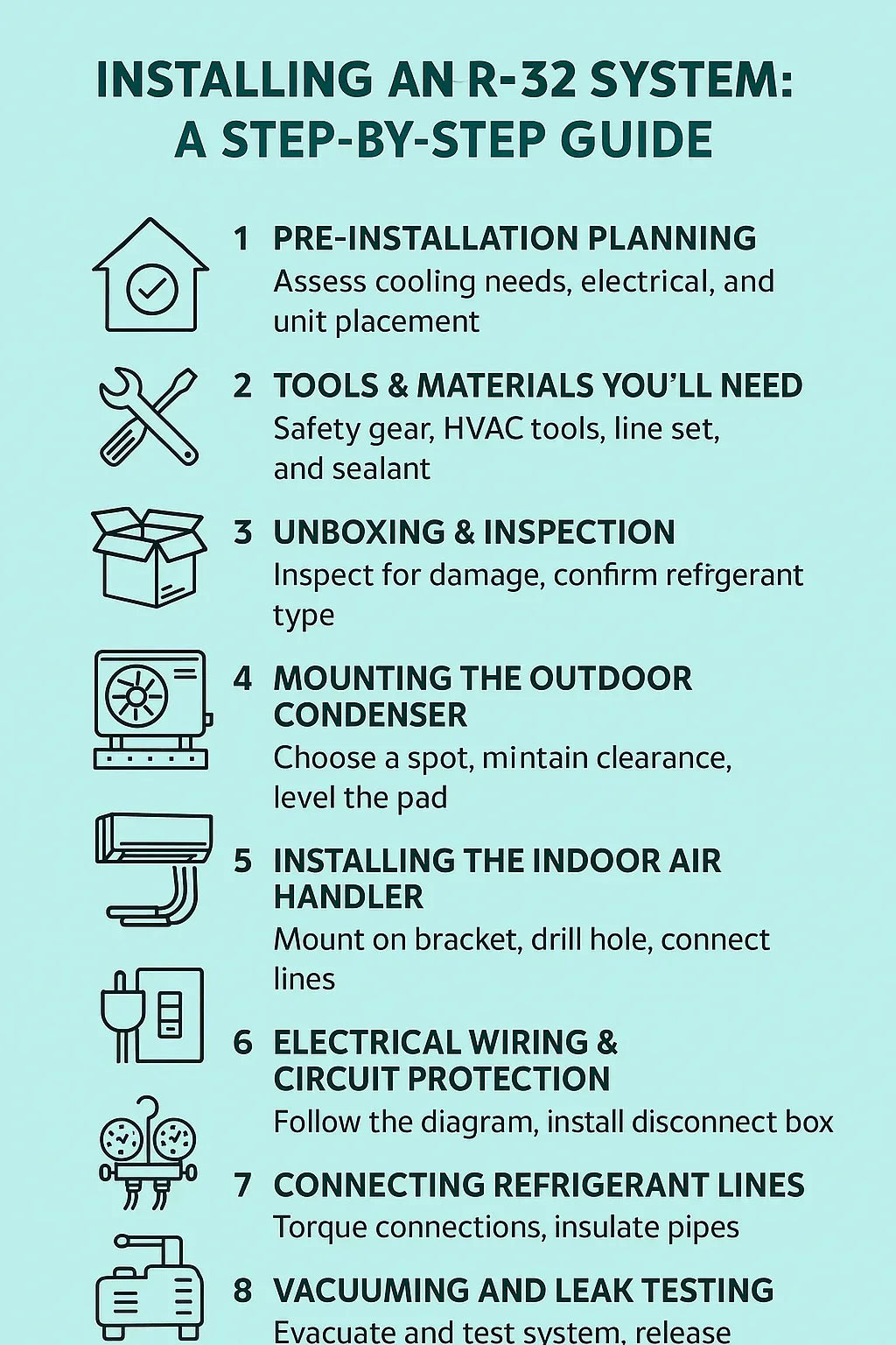 Installation Guide What Mike Learned Installing His R-32 System