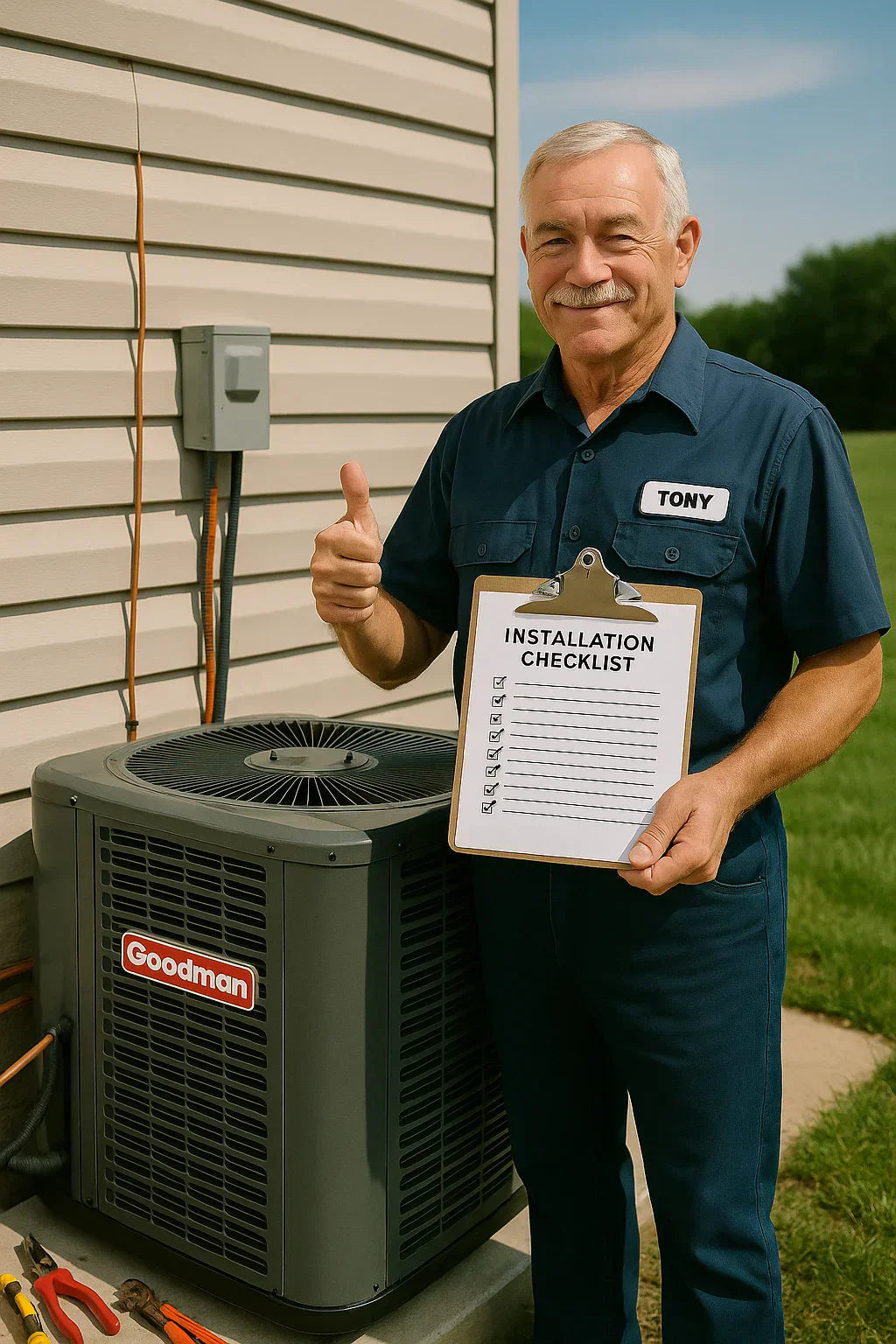 Installation Guide — What to Expect When Installing a 5-Ton Goodman R-32 Condenser