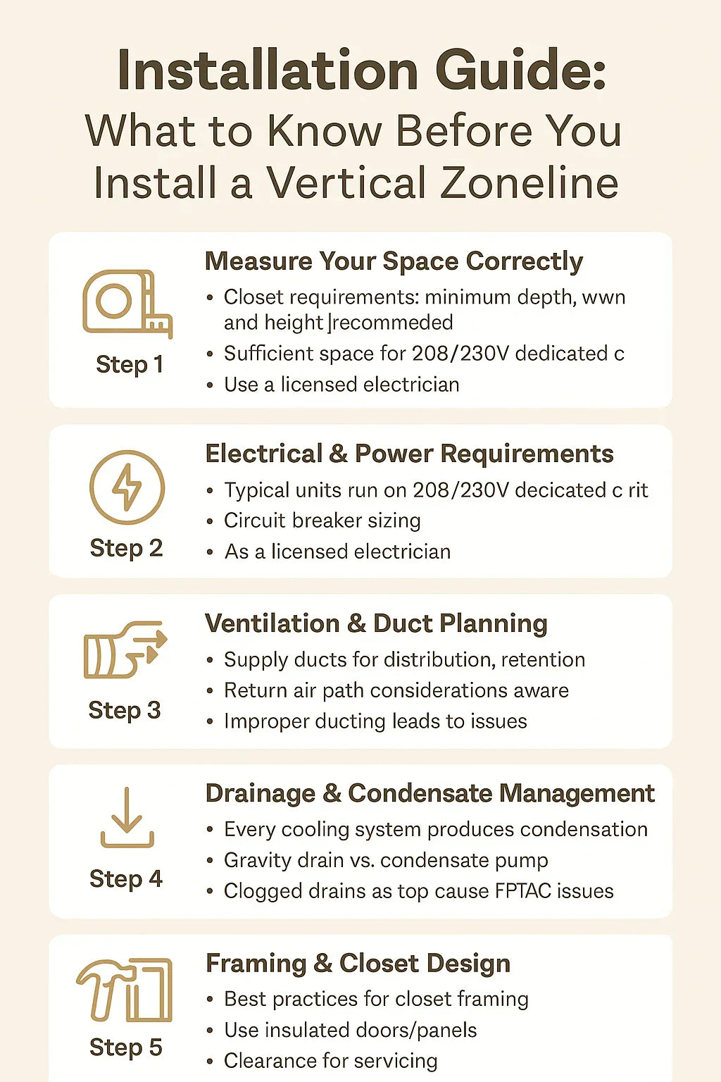 Installation Guide What to Know Before You Install a Vertical Zoneline