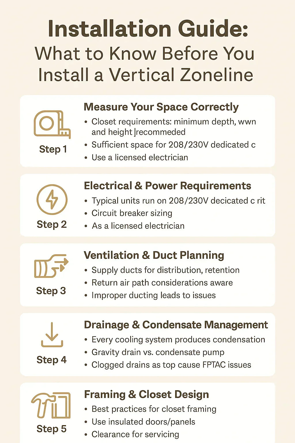 Installation Guide What to Know Before You Install a Vertical Zoneline