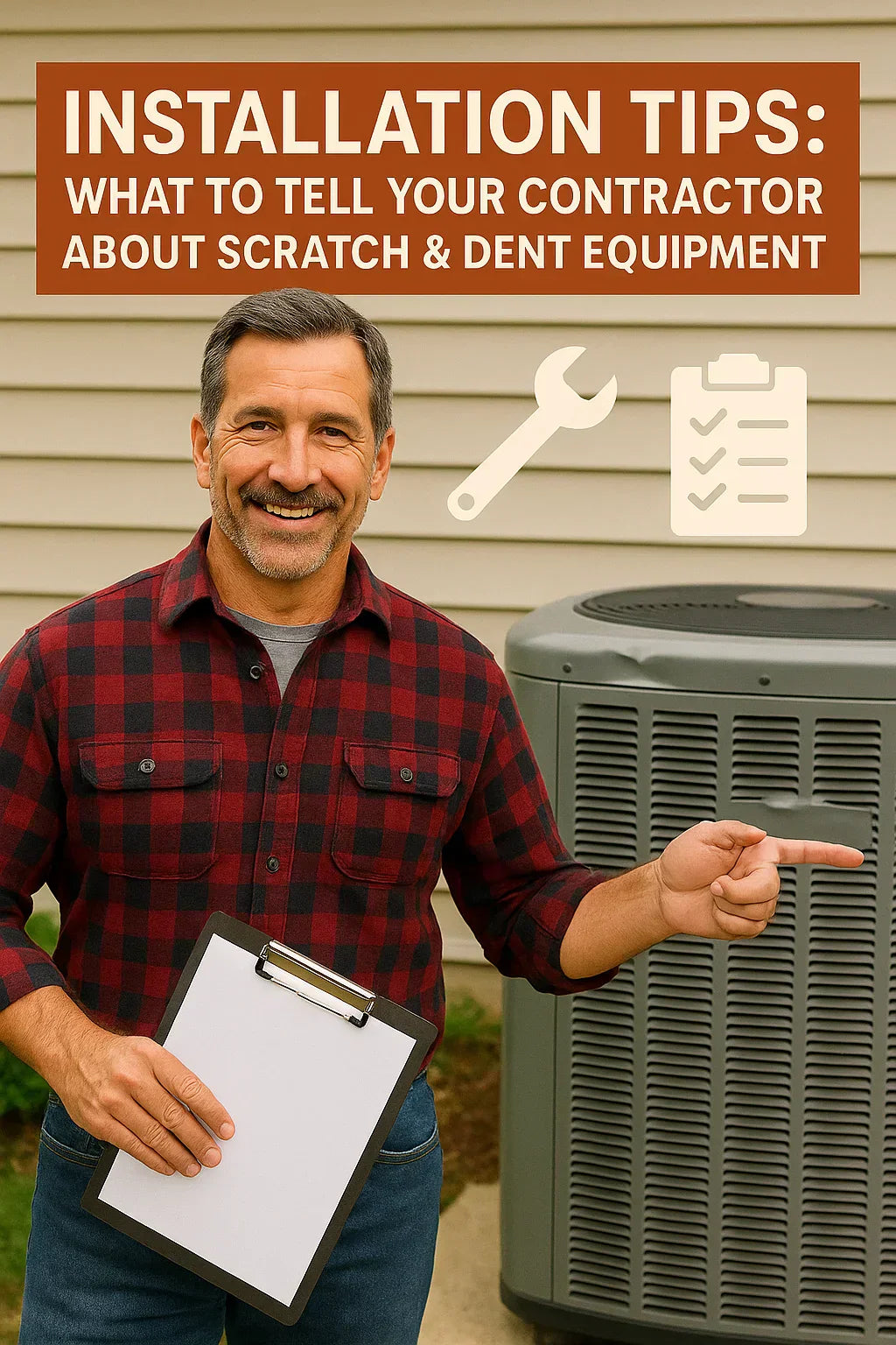 Installation Tips What to Tell Your Contractor About Scratch & Dent Equipment