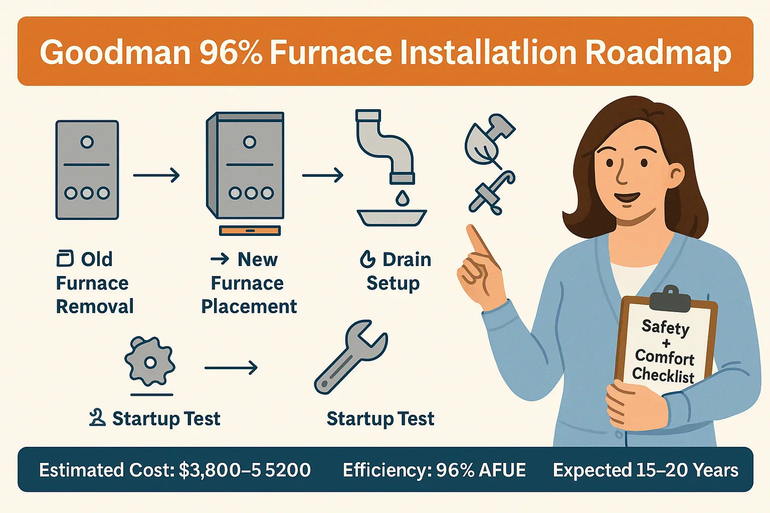 Installing a Goodman 96% Furnace What Homeowners Should Know