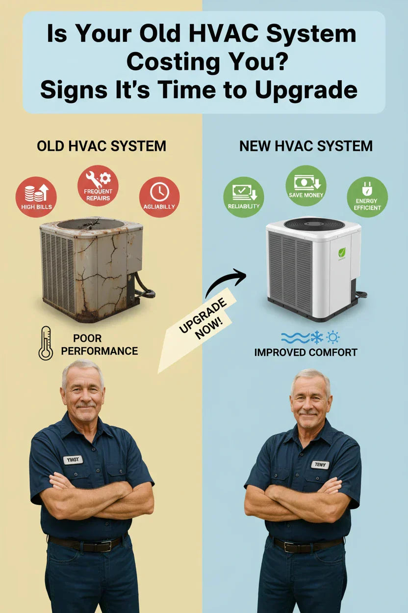 Is Your Old HVAC System Costing You Signs It’s Time to Upgrade