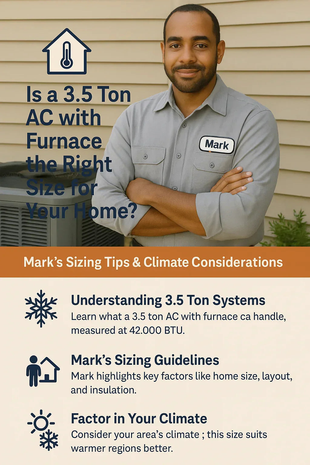 Is a 3.5 Ton AC with Furnace the Right Size for Your Home Mark’s Sizing Tips & Climate Considerations