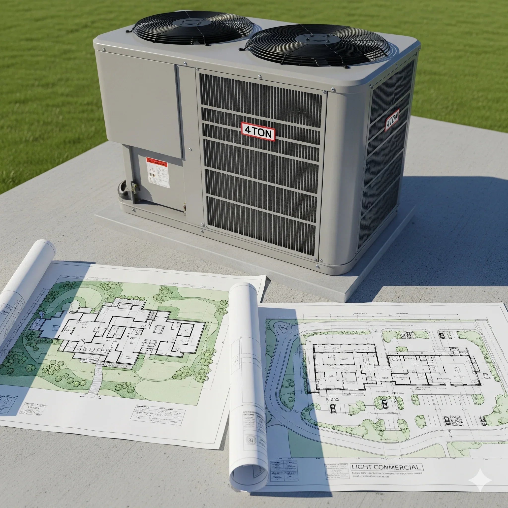 Is a 4-Ton AC System Enough for Your Space Sizing Tips for Light Commercial & Large Homes